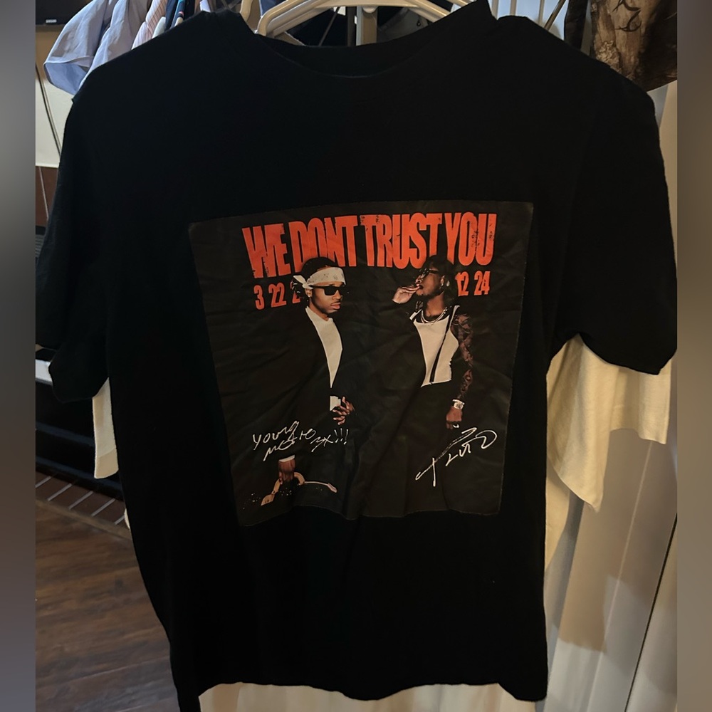 Future and Metroboomin Tour shirt